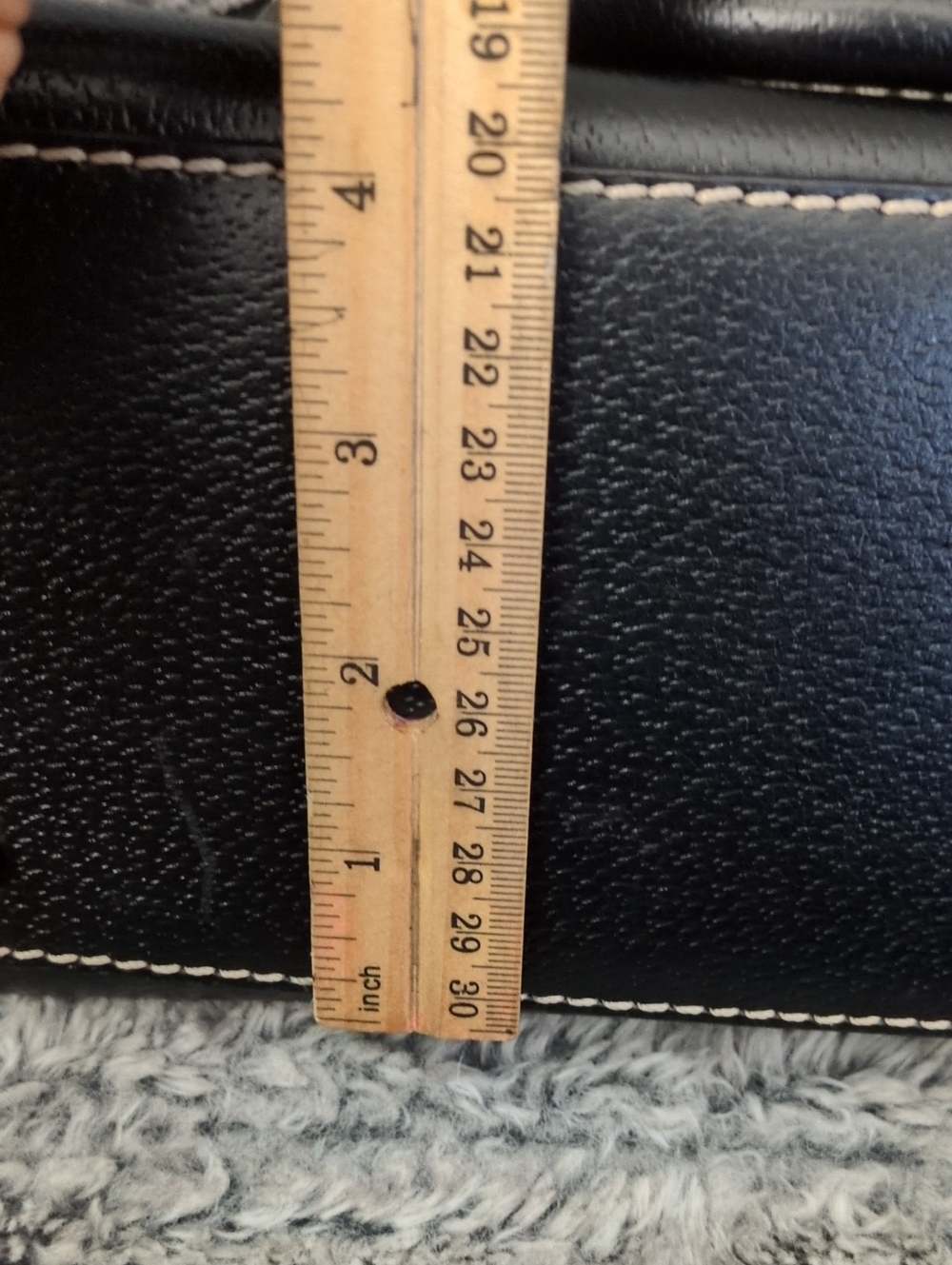 Kate Spade Wellesley Leather Small Maeda Top Handle Satchel In Black - Picture 10 of 14